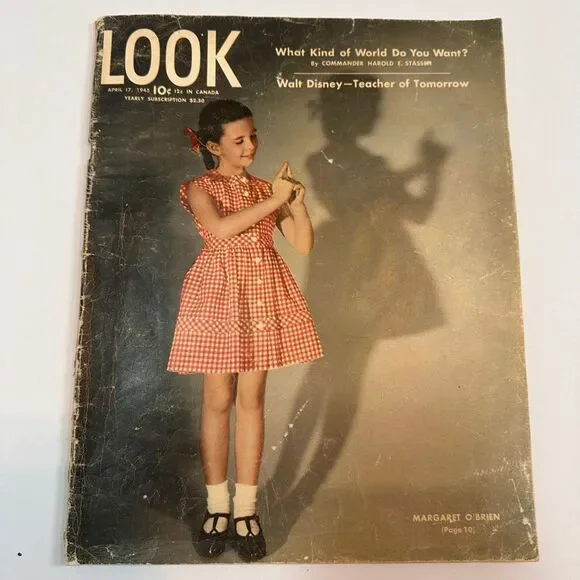 Vintage LOOK Magazine Lot (3) 1945, 1955, 1964 - Picture 2 of 16